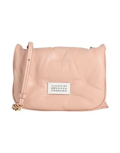 MAISON MARGIELA Borsa a tracolla Cipria 100% Pelle ovina, Zinco, Alluminio, Rame