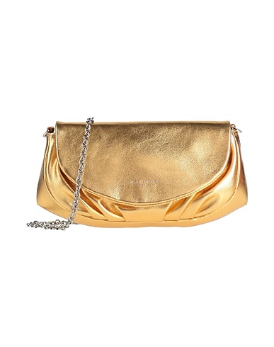 GIANNI CHIARINI Across-body bag Gold Leather