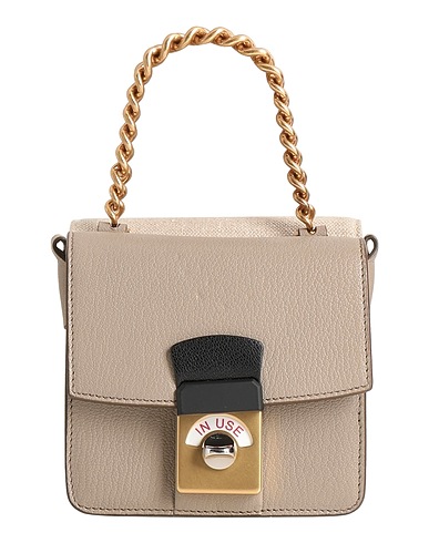 MAISON MARGIELA Handbag Khaki Goat skin, Linen