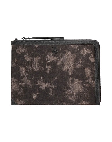 ZADIG&VOLTAIRE Handbag Black 100% Cotton, Cow leather