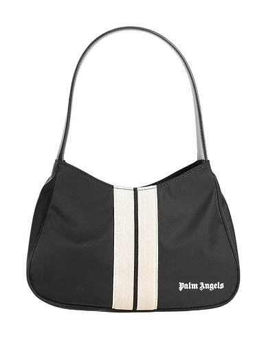 PALM ANGELS Handbag Black 100% Polyamide, Leather, Polyester