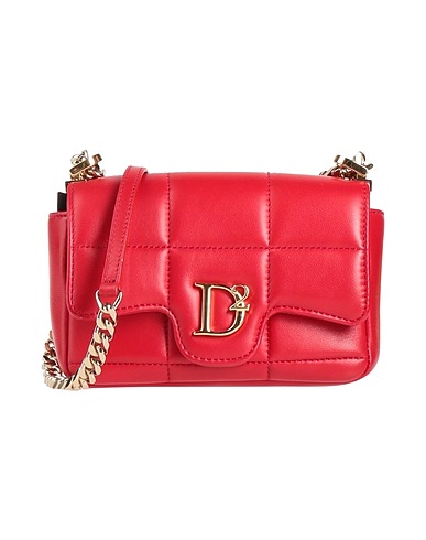DSQUARED2 Τσάντα ταχυδρόμου Κόκκινο Δέρμα
