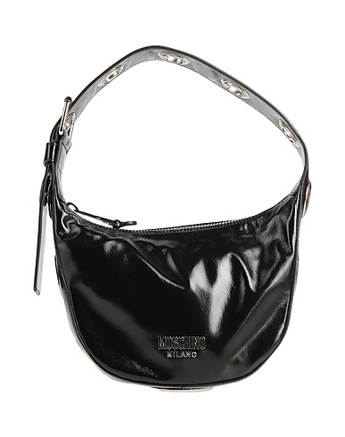 MOSCHINO Handbag Black Leather