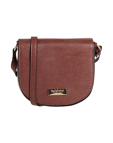 BALDININI Cross-body bags 95% Polyurethane, 5% Metal