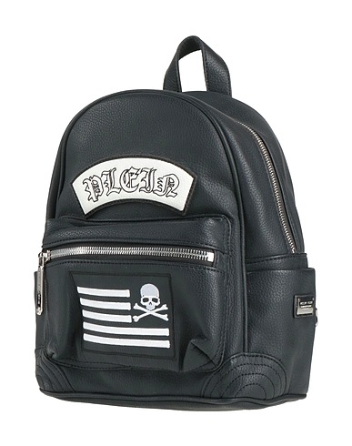 PHILIPP PLEIN Backpack & fanny pack Black 100% Polyurethane