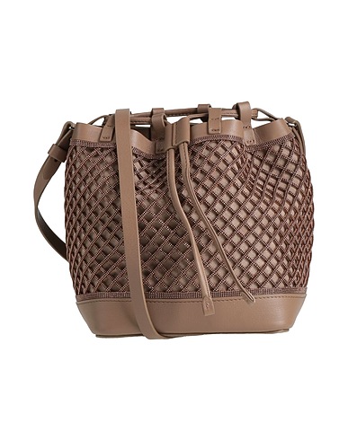 BRUNELLO CUCINELLI Across-body bag Grey 100% Leather