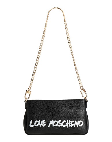LOVE MOSCHINO Shoulder bag Black 70% Leather, 30% Polyurethane