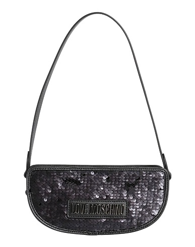 LOVE MOSCHINO Handbag Black 100% PET (Polyethylene terephthalate)