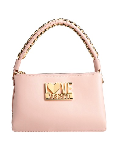 LOVE MOSCHINO Handbag Pink 100% Polyurethane