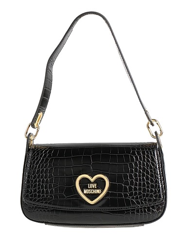 LOVE MOSCHINO Handtasche Schwarz 100% Polyurethan