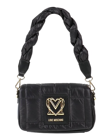 LOVE MOSCHINO Shoulder bag Black 100% Nylon