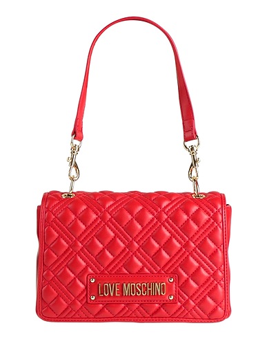 LOVE MOSCHINO Handbag ROSSO 100% Polyurethane
