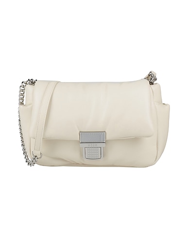 MSGM Cross-body bags Off white 100% Polyurethane