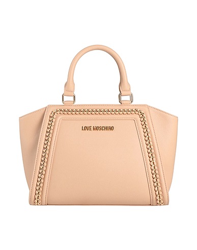 LOVE MOSCHINO Handbag Beige 100% Polyurethane