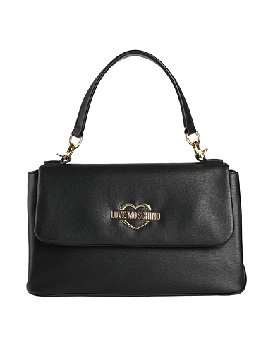 LOVE MOSCHINO Handbag Black 100% Polyurethane