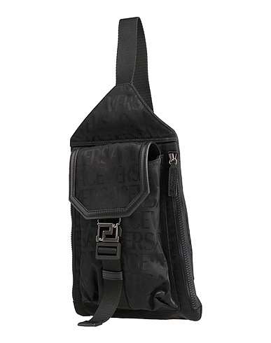 VERSACE Backpacks Black Polyamide, ECONYL®