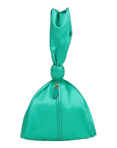 ALBERTA FERRETTI Handbag Emerald green Textile fibers