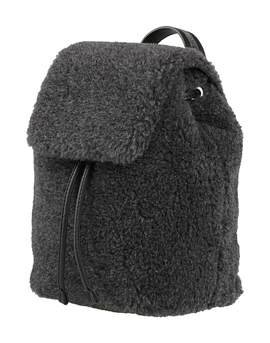 BRUNELLO CUCINELLI Backpacks Black 72% Virgin Wool, 20% Polyamide, 8% Cashmere