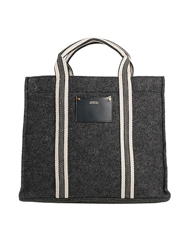 ISABEL MARANT ハンドバッグ 鉛色 ウール 70% / ポリエステル 30% / 牛革