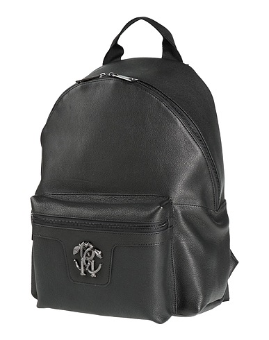 ROBERTO CAVALLI Rucksäcke Schwarz Schafleder