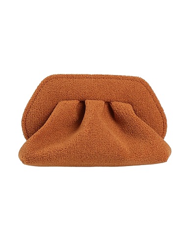 THEMOIRÈ Borsa a mano Marrone Fibre riciclate