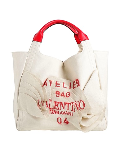 VALENTINO GARAVANI Handbag Leather, Textile fibres