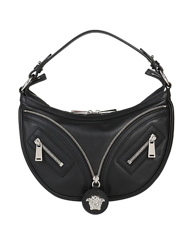 VERSACE Handbag Black 100% Calfskin