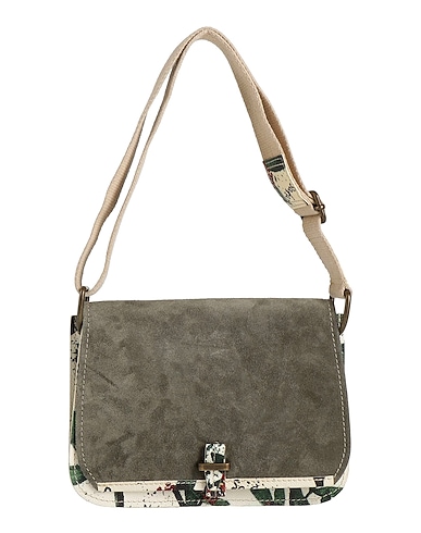 SAFARI BAG Borsa a mano Grigio Pelle