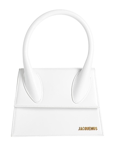 JACQUEMUS Handtasche Weiß Leder