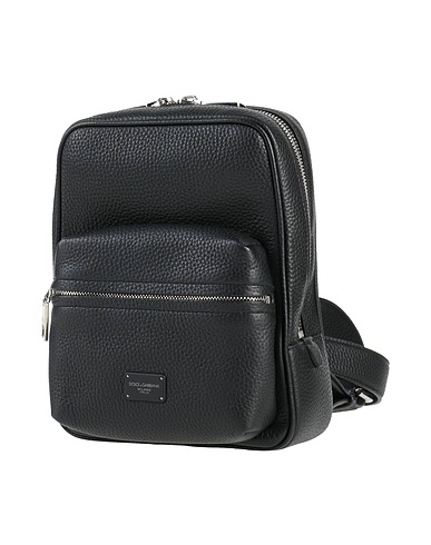 DOLCE&GABBANA Backpacks Black Leather