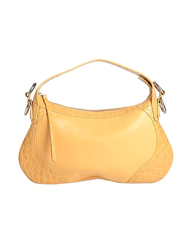 BY FAR Handbag Camel Leather