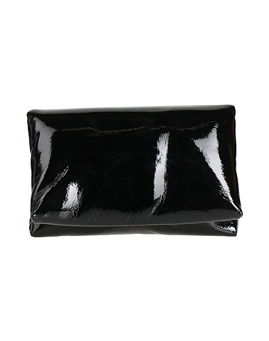 MARNI Handbag Black 76% Polyester, 24% Polyurethane