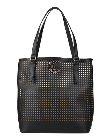 CRISTINAEFFE Borsa a mano Nero 100% Poliuretano