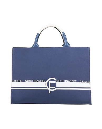 CRISTINAEFFE Handtasche 95% Baumwolle, 5% Polyurethan