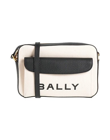 BALLY Across-body bag Off white Textile fibres