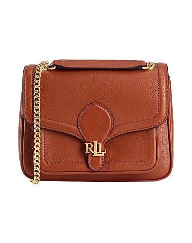LAUREN RALPH LAUREN Shoulder bag PEBBLED SMALL BRADLEY CONVERTIBLE BAG
 Tan 100% Cow leather