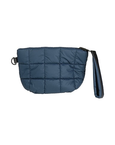 VEECOLLECTIVE Handbag Midnight blue 100% Recycled nylon, Leather