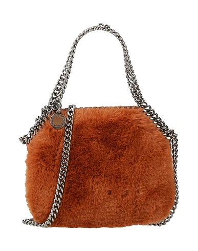 STELLA McCARTNEY Handbag Brown Textile fibres