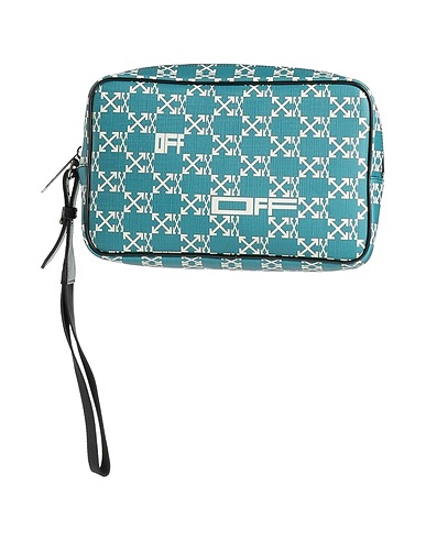 OFF-WHITE™ Handbag Deep teal Leather