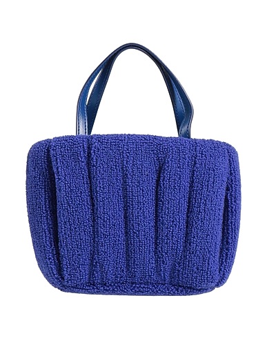 THEMOIRÈ Borsa a mano Blu Fibre tessili