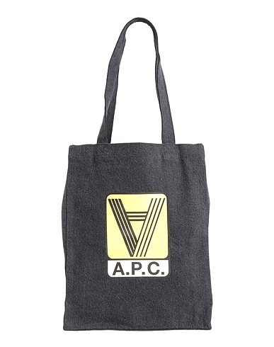 A.P.C. Shoulder bag Lead 100% Cotton