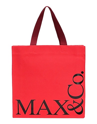 MAX&Co. Shoulder bag STEALBAG&HEART COLLABORATION WITH PIETRO TERZINI
 Red 100% Cotton