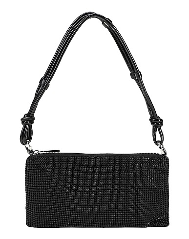 MAX&Co. Handbag SPARKLE Black Aluminium, Glass