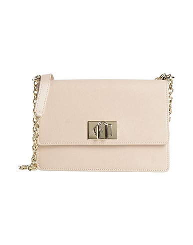FURLA Cross-body bags Light pink Leather