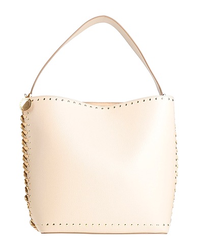 STELLA McCARTNEY Handbag Beige 67% Polyurethane, 33% Polyamide
