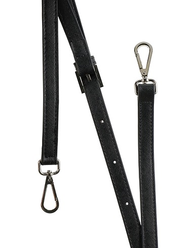 JU'STO Accessoires für Taschen & Anhänger Schwarz Leder