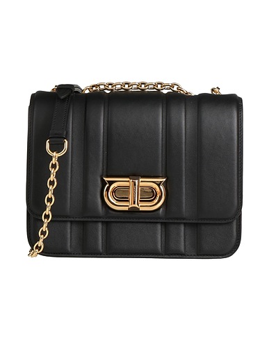FERRAGAMO Across-body bag Black Calfskin