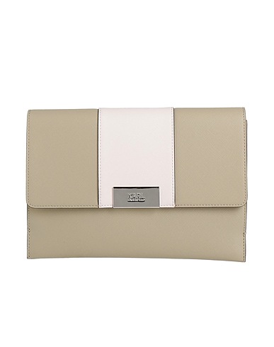 KARL LAGERFELD Handbag Sand 100% Recycled polyurethane