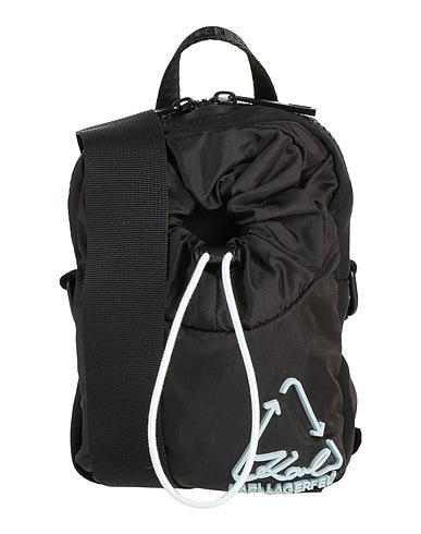 KARL LAGERFELD Cross-body bags Black Textile fibers