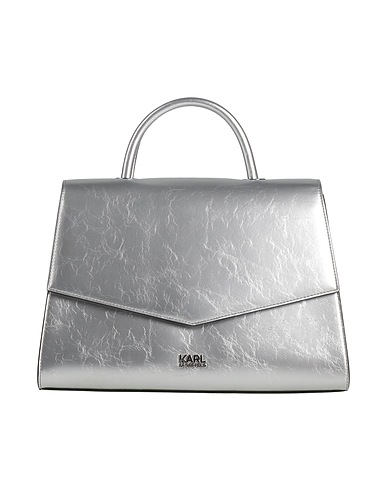 KARL LAGERFELD Handbag Silver 100% Polyurethane